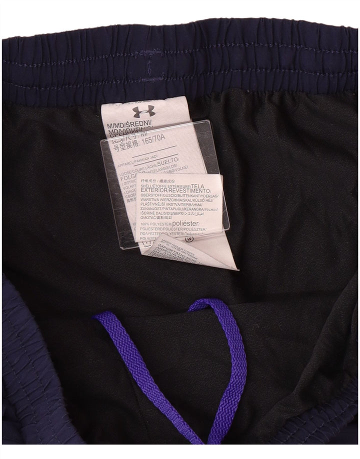 Pantaloncini sportivi da donna UNDER ARMOUR UK 12 Medium Blu Navy Colorblock