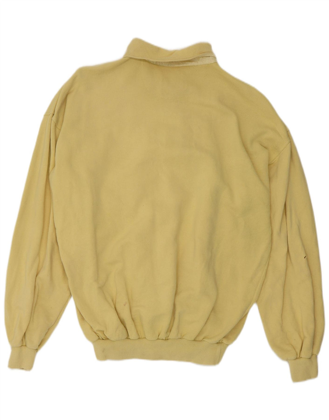Felpa da uomo con collo alto Think Pink IT 50 Cotone giallo medio