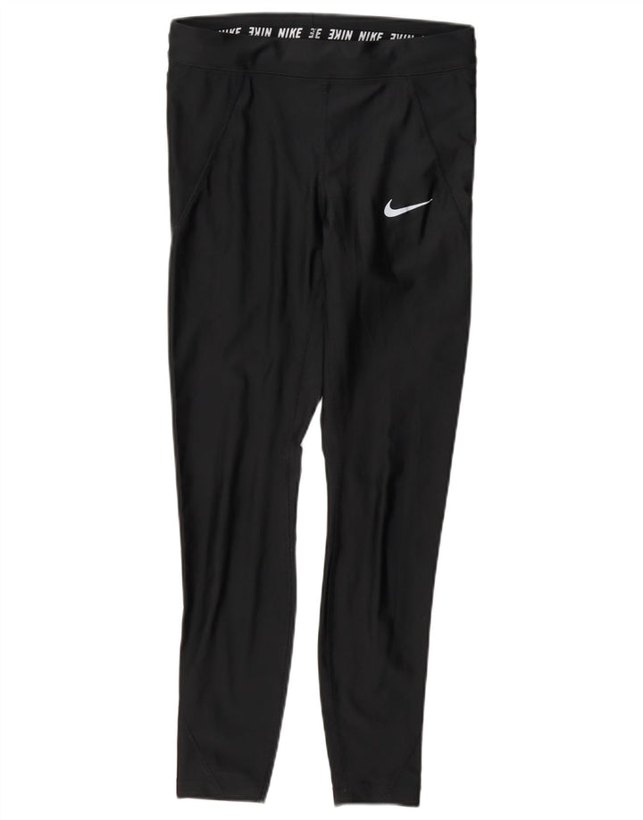 Leggings Nike Dri Fit da donna UK 10 piccoli neri