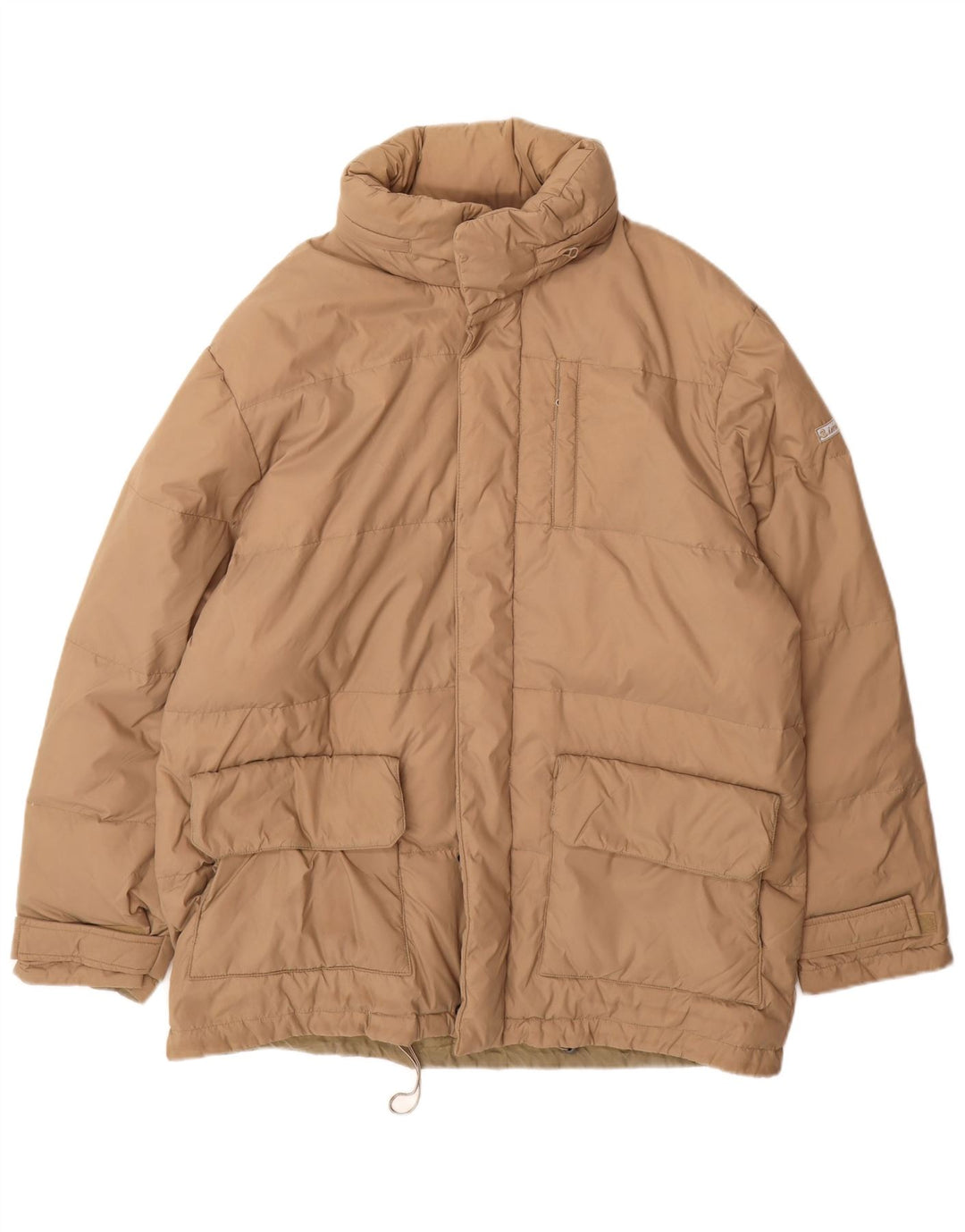 Cappotto imbottito da uomo Invicta UK 38 Poliammide beige medio