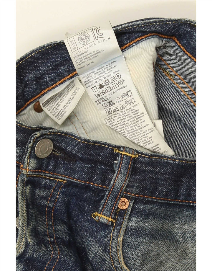 Levi's Uomo 501 Jeans dritti W33 L34 Cotone blu navy