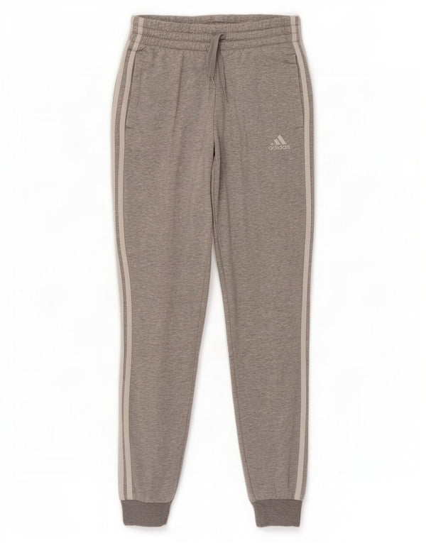 Pantaloni da tuta da donna Adidas Joggers UK 4/6 XS Cotone grigio
