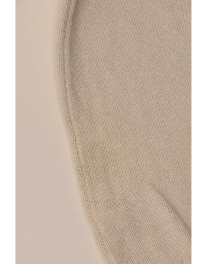 Maglione maglione con scollo a barca da donna Marks & Spencer UK 10 piccolo bianco sporco