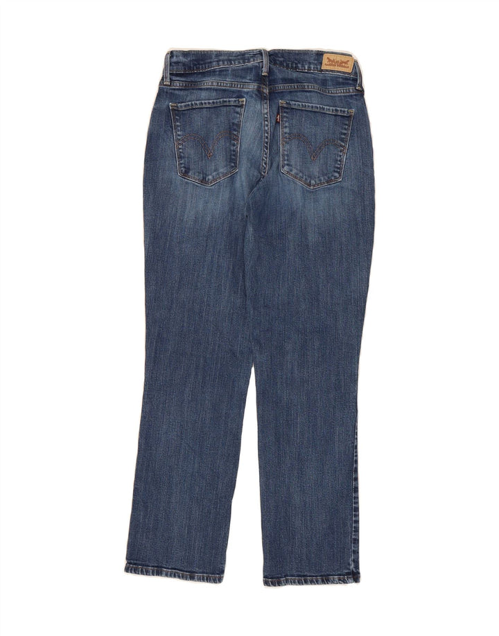 LEVI'S Womens 506 Straight Jeans US 6 Medium W28 L27 Blue Cotton Vintage Levi's and Second-Hand Levi's from Messina Hembry 