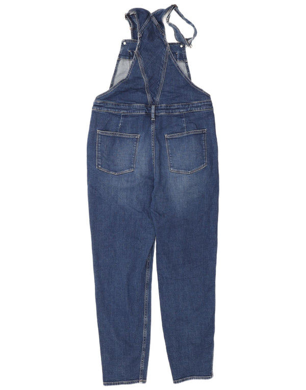 Fat Face Salopette da donna Slim Jeans UK 12 Media W36 L28 Cotone blu