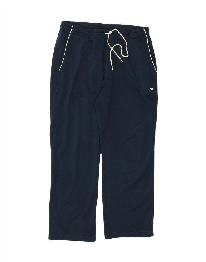 DIADORA Womens Tracksuit Trousers UK 18 XL Navy Blue Polyester Vintage Diadora and Second-Hand Diadora from Messina Hembry 