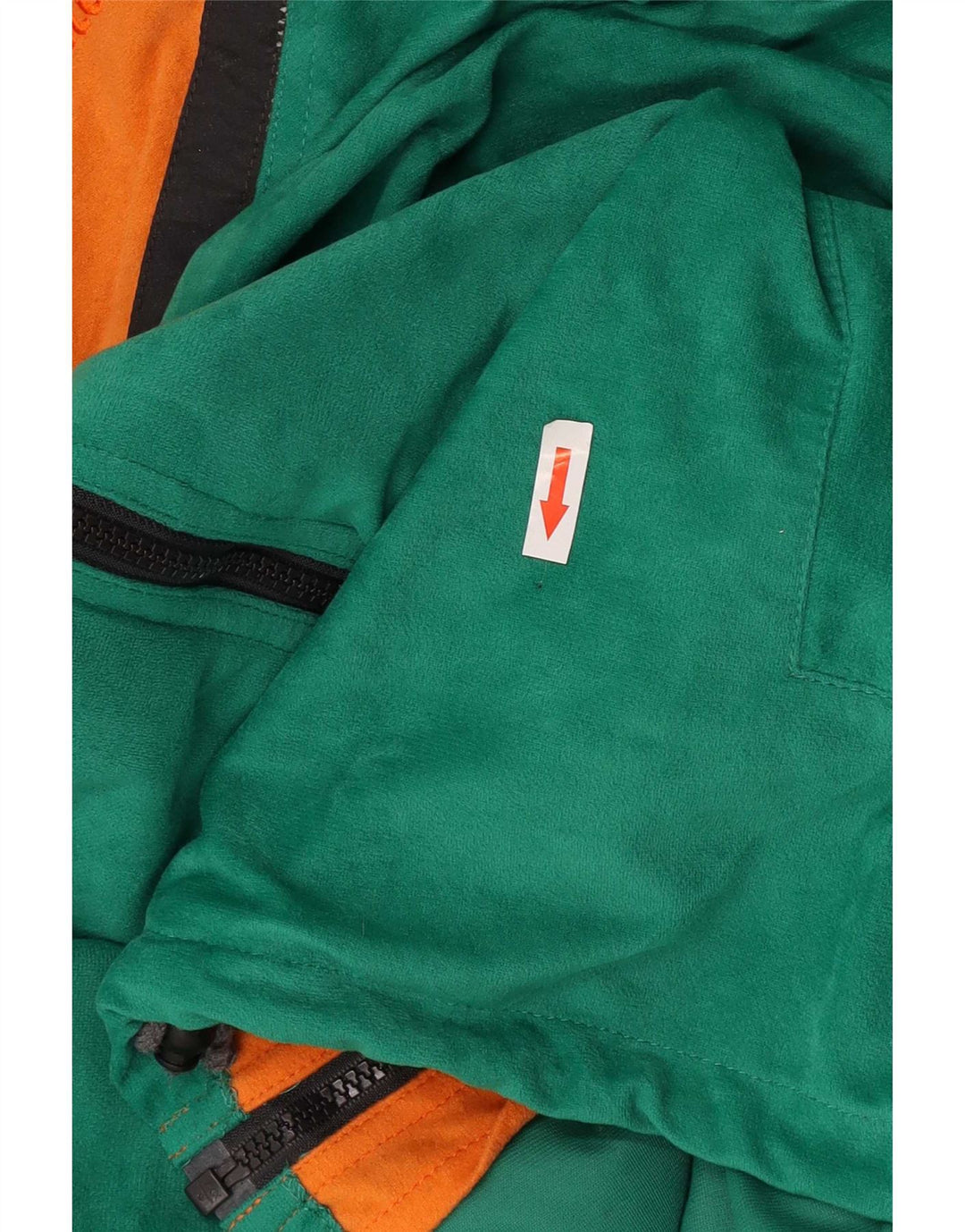 Tuta intera da uomo Bailo XL verde color block in poliestere