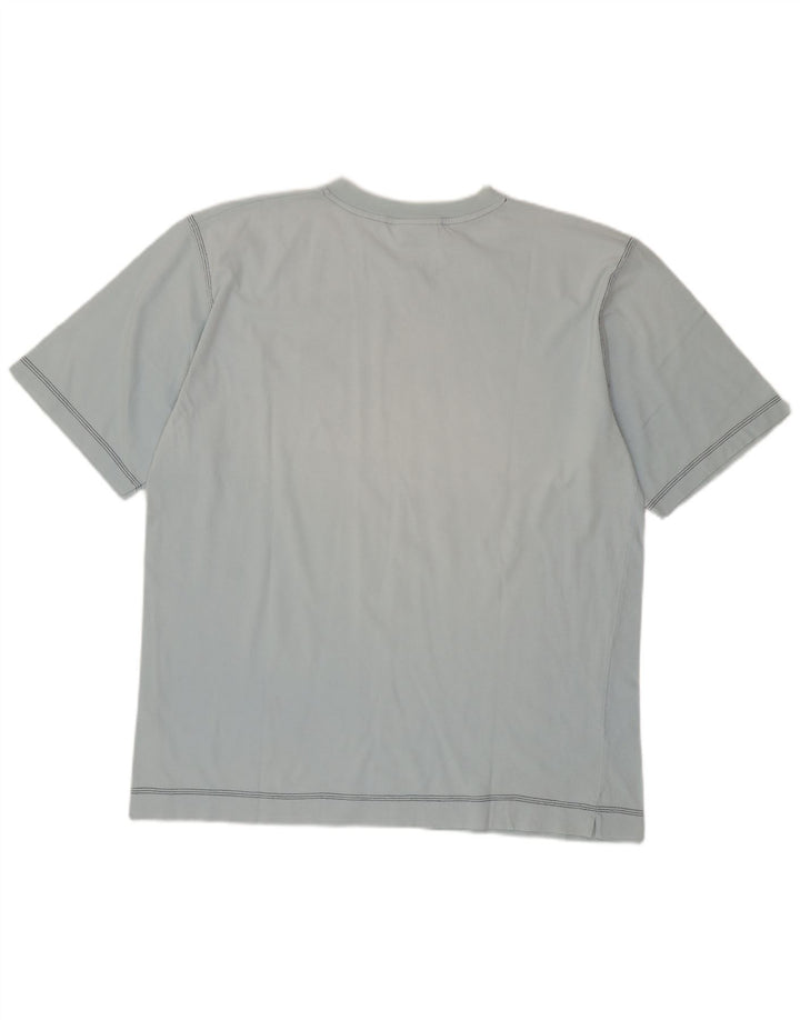 T-shirt da uomo Asics Top 2XL in cotone blu