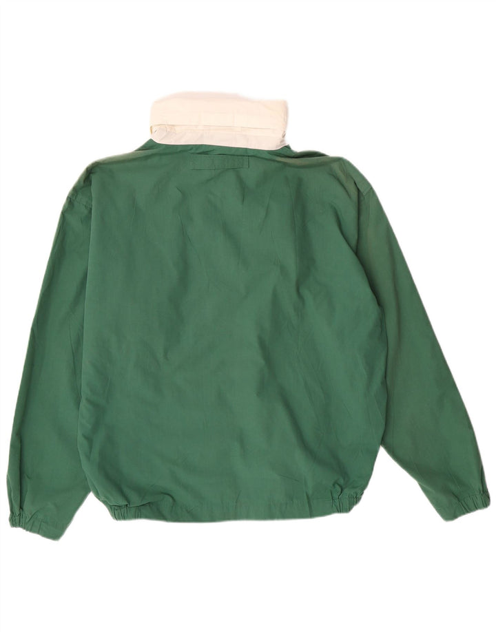 Giubbotto bomber con cappuccio da uomo Patriot UK 36 piccolo cotone color block verde