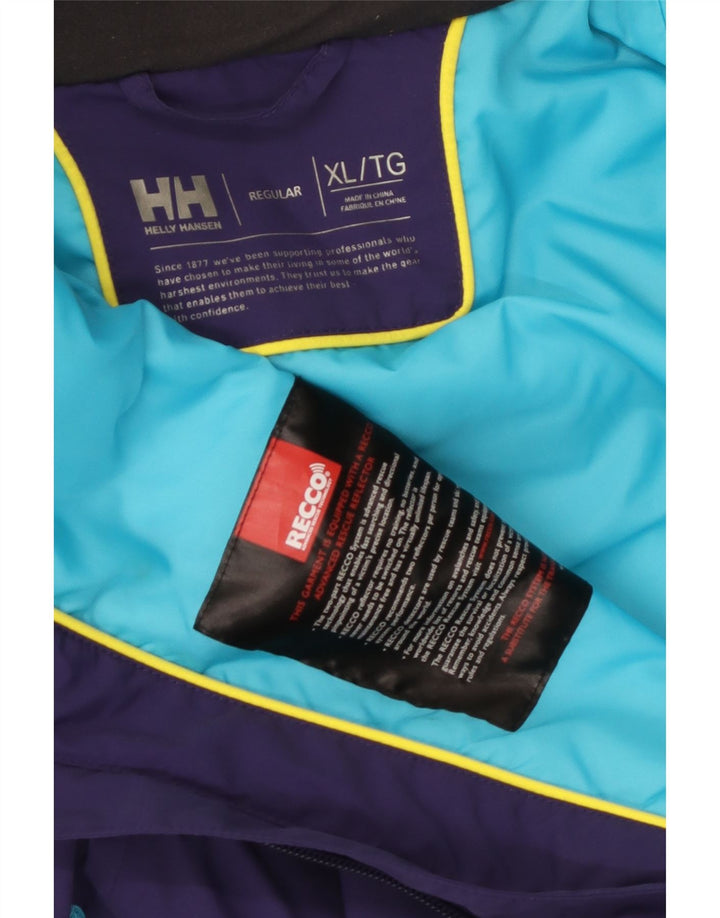 HELLY HANSEN Giacca a vento vestibilità regolare da uomo UK 42 XL Viola
