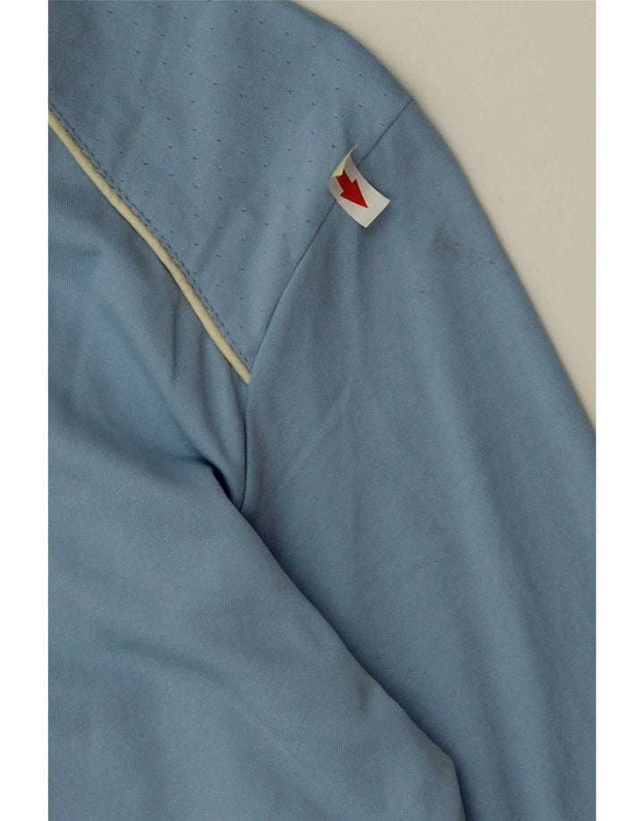 Maglia Donna Sergio Tacchini Manica Lunga IT 48 XL Blu Poliammide