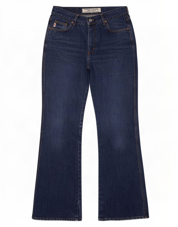 Jeans Bootcut da donna Guess W30 L31 cotone blu navy