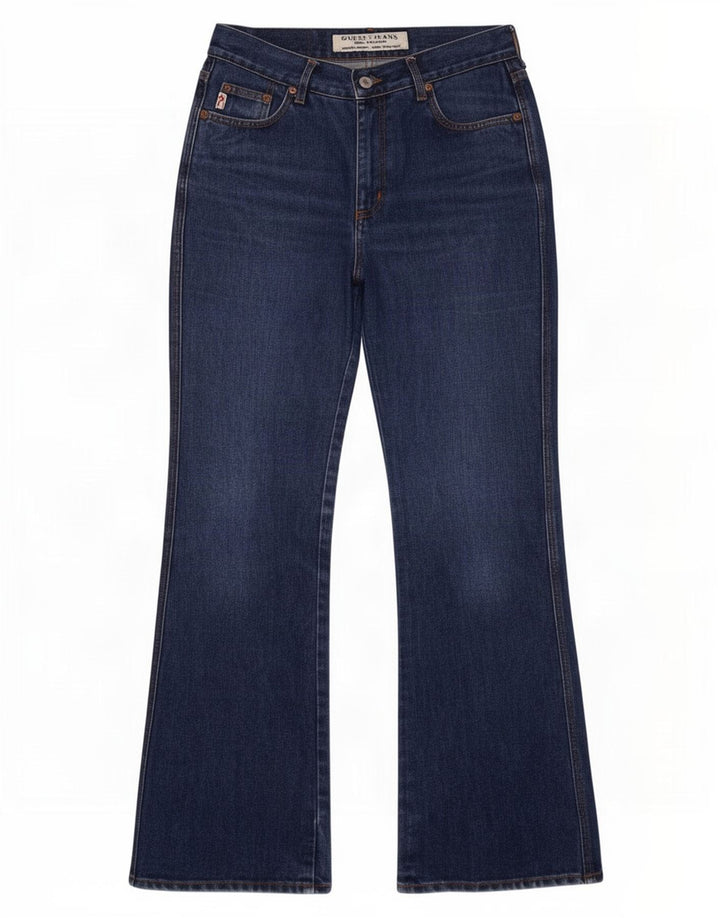 Jeans Bootcut da donna Guess W30 L31 cotone blu navy
