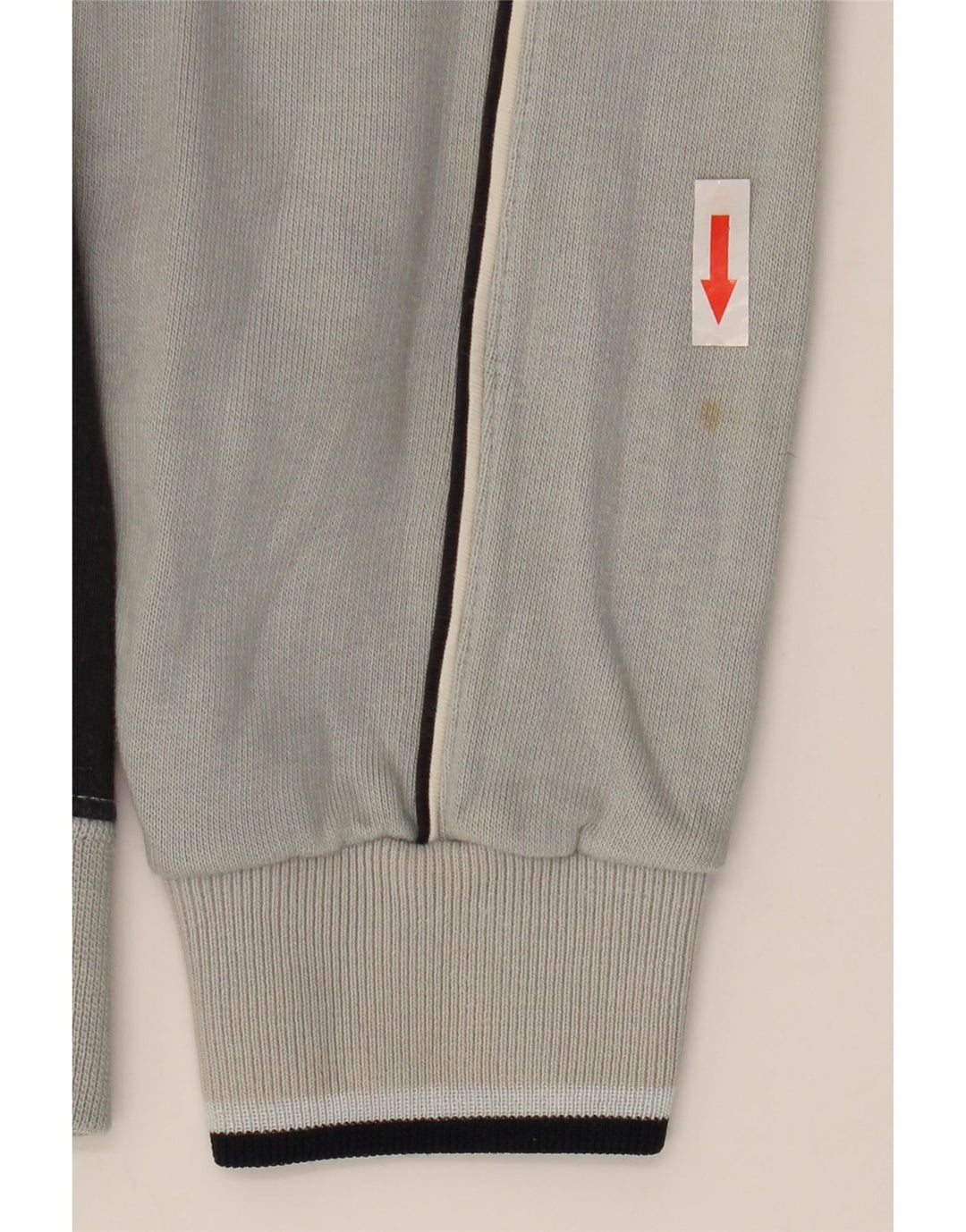 Giacca da tuta da uomo CHAMPION piccola in cotone color block grigio