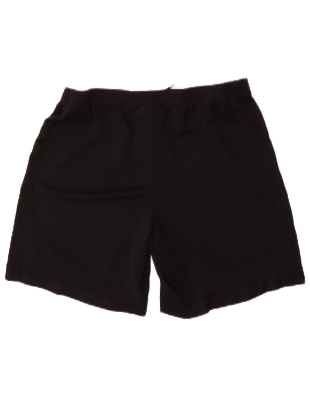 Pantaloncini sportivi Nike Dri Fit da uomo, grandi, in poliestere nero