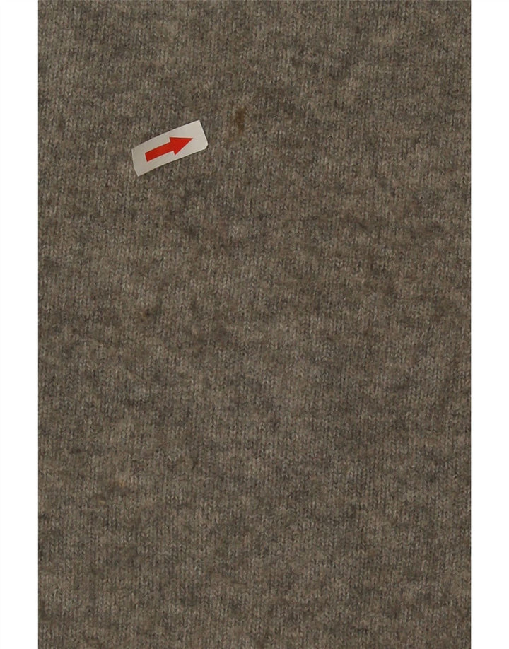Canotta corta da donna Zara UK 18 XL Poliestere chiazzato grigio
