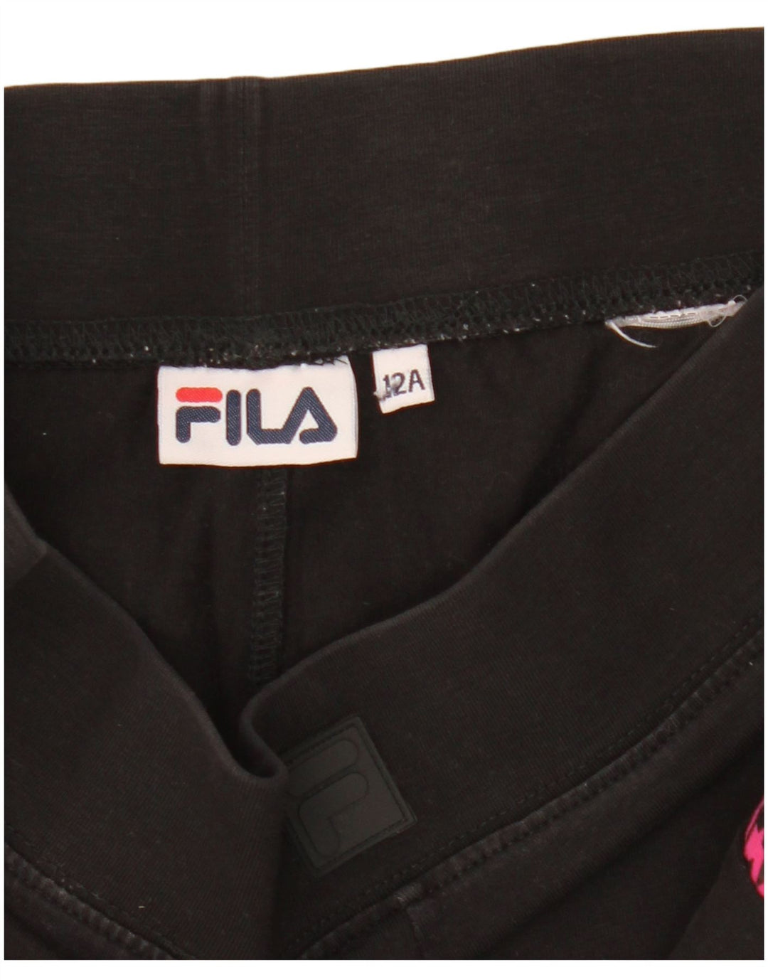 Leggings Bambina Fila 11-12 Anni Pied De Poule Nero