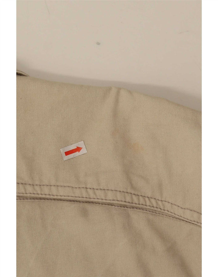 Giacca pratica da uomo vestibilità ampia Jean Pascale UK 38 Beige medio classico