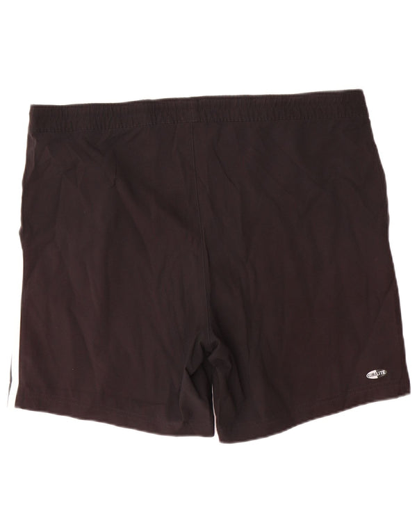 Pantaloncini sportivi Adidas Climalite da uomo medio poliestere nero