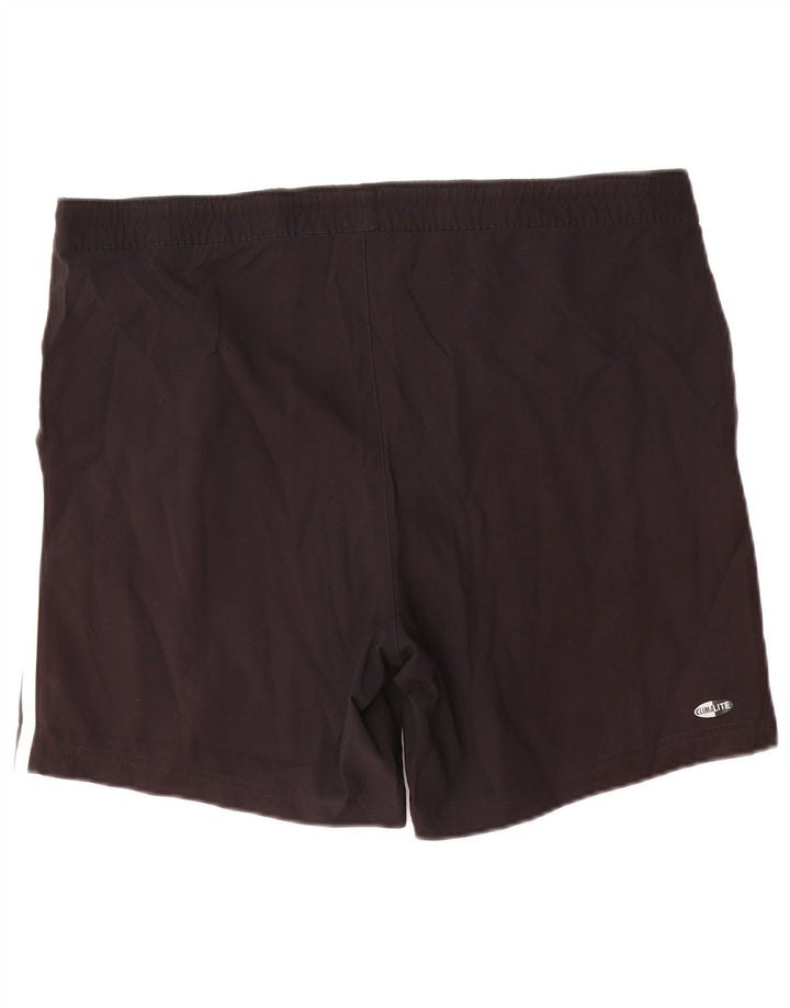 Pantaloncini sportivi Adidas Climalite da uomo medio poliestere nero