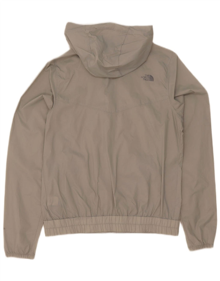 Giacca antipioggia oversize con cappuccio da donna The North Face UK 10 Small Nylon grigio