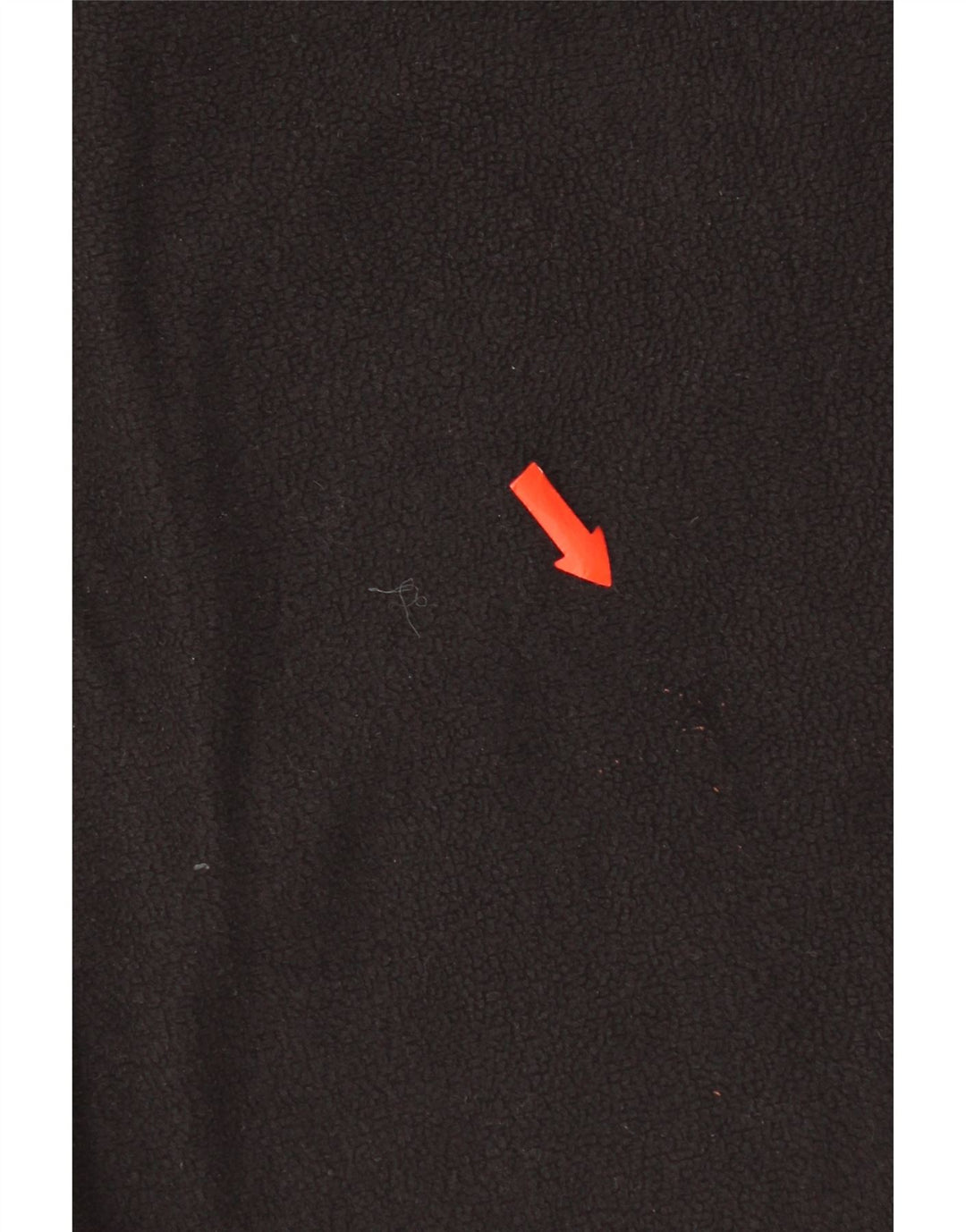 Maglione in pile da uomo The North Face con zip e collo, grande, in poliestere nero