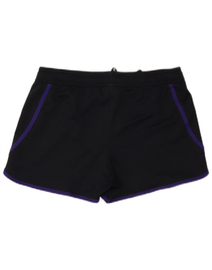 Pantaloncini sportivi Adidas da donna UK 8/10 Small Grigio Colourblock Poliestere