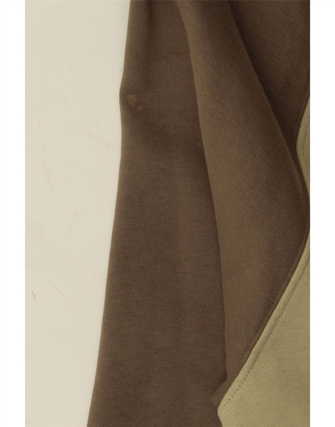 Felpa da uomo VANS in cotone color block medio kaki