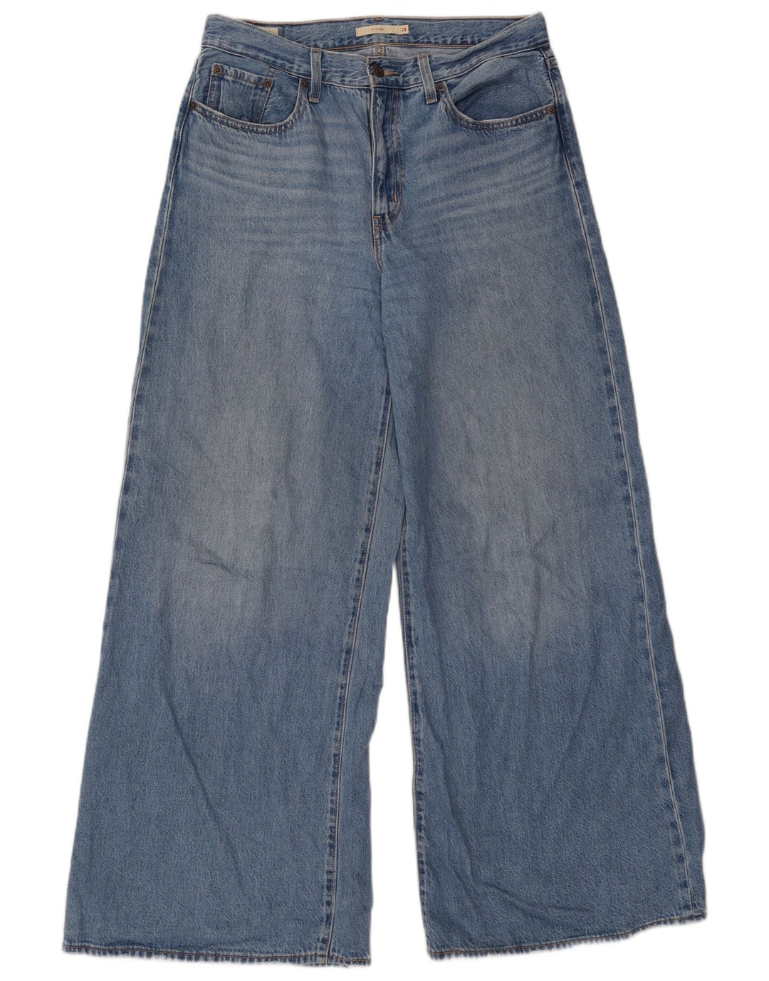 Jeans Levi's da donna a gamba larga W28 L32 cotone blu