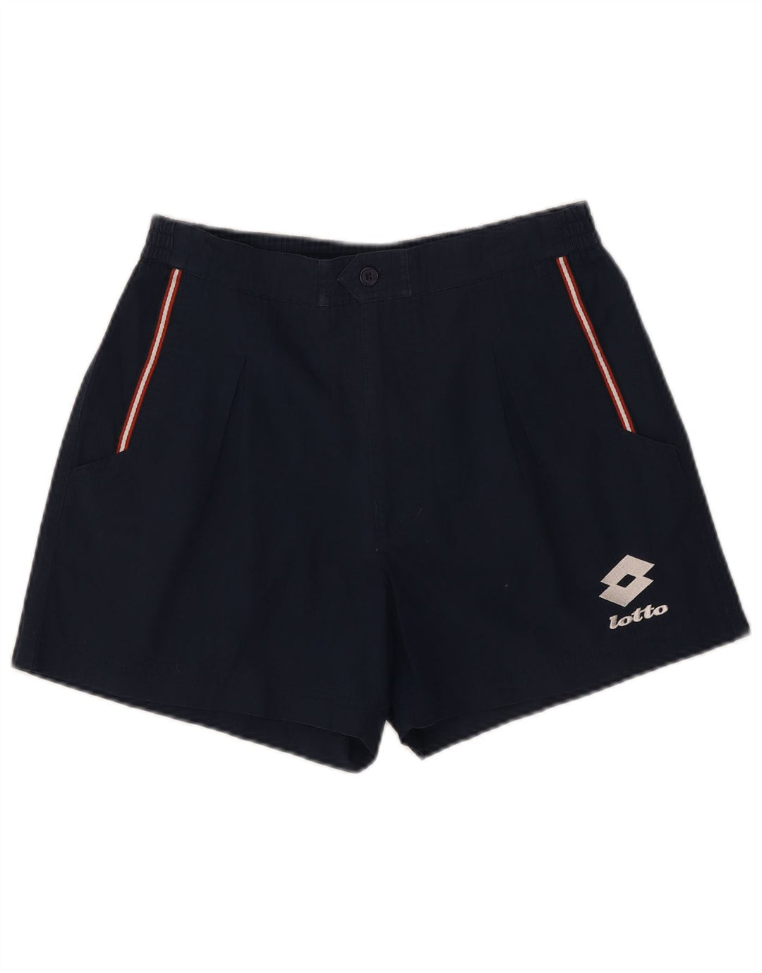 Pantaloncini chino da uomo Lotto UK 38/40 Medio W30 Poliestere blu navy