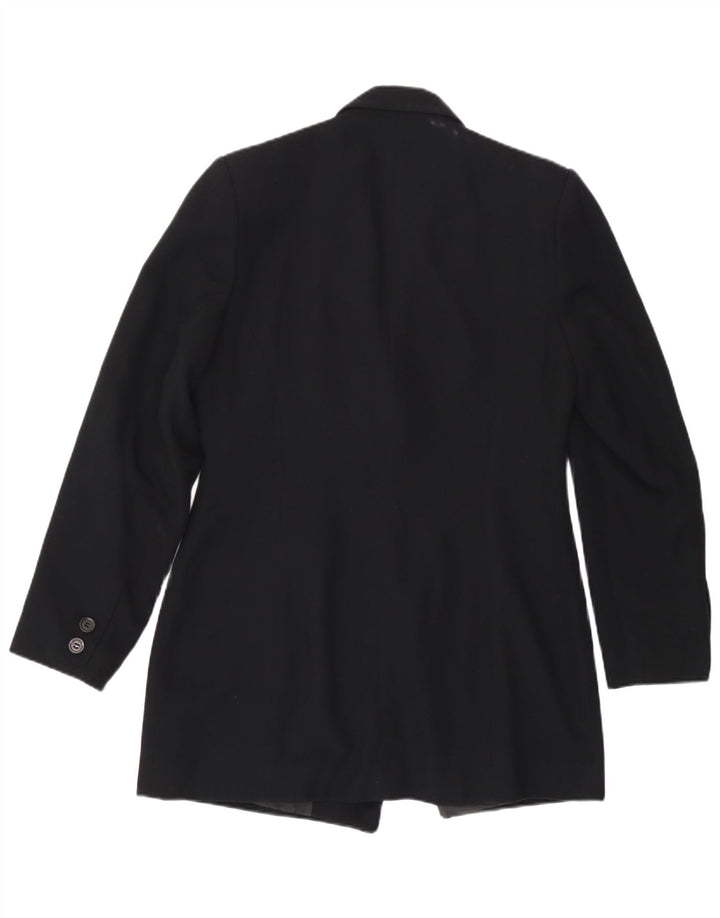 Giacca blazer da donna a 2 bottoni Principles UK 12 poliestere nero medio