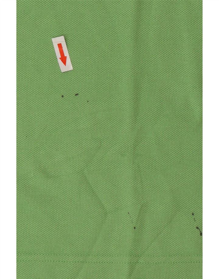 Polo da uomo Tommy Hilfiger grande in cotone verde