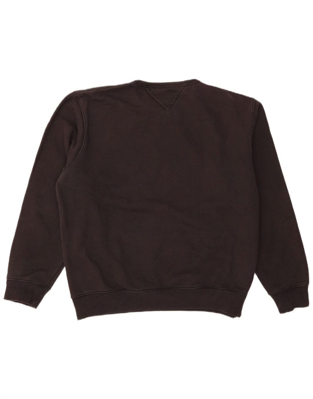 Felpa grafica da uomo Tommy Hilfiger Maglione 2XL cotone nero