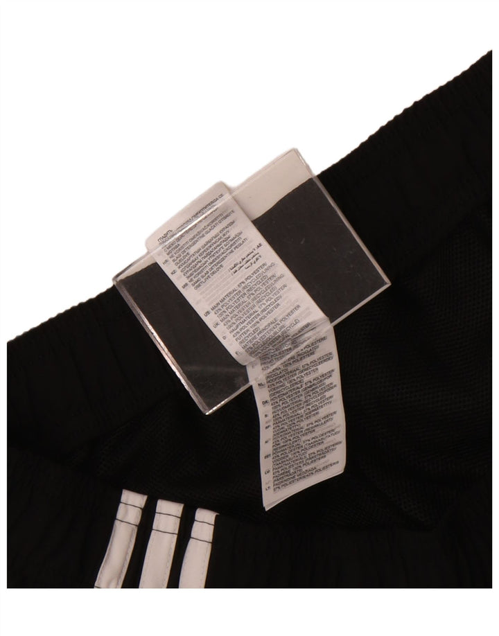 Pantaloncini sportivi da uomo Adidas grandi in poliestere nero