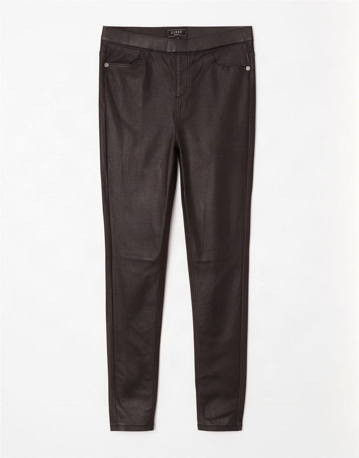 Leggings grafici da donna Lipsy UK 12 viscosa nera media