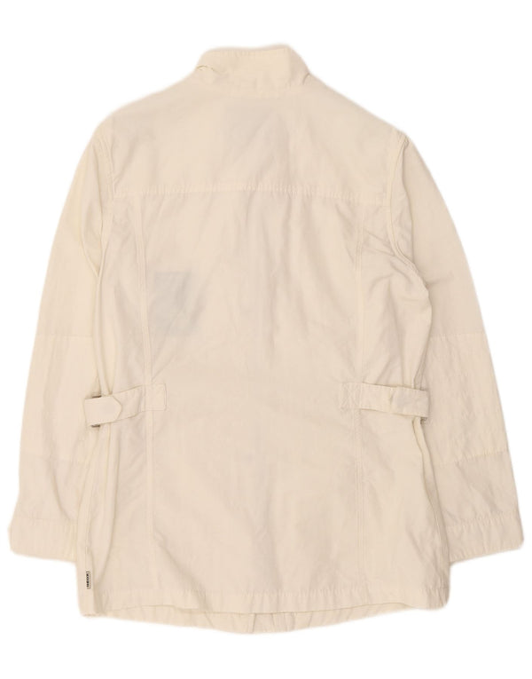 Giacca Geox da donna Respira Utility UK 12 medio cotone bianco sporco