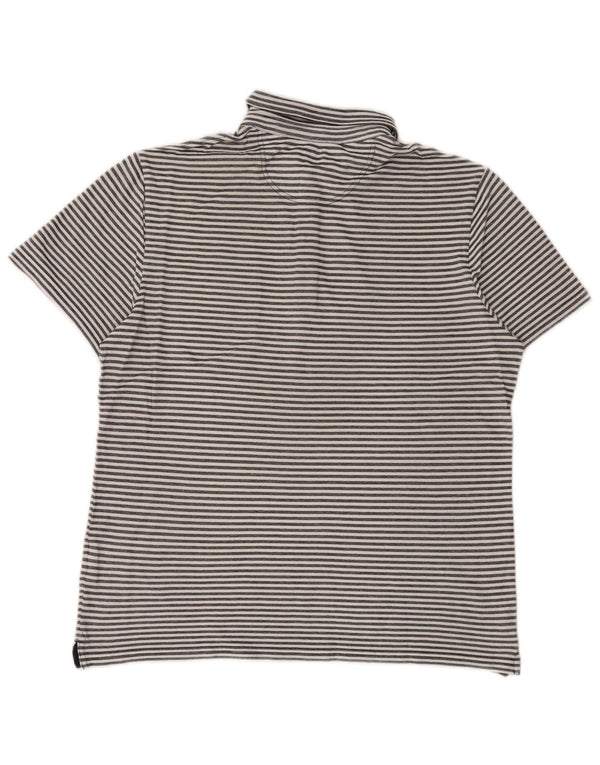 Polo da donna Champion UK 18 XL cotone a righe grigie