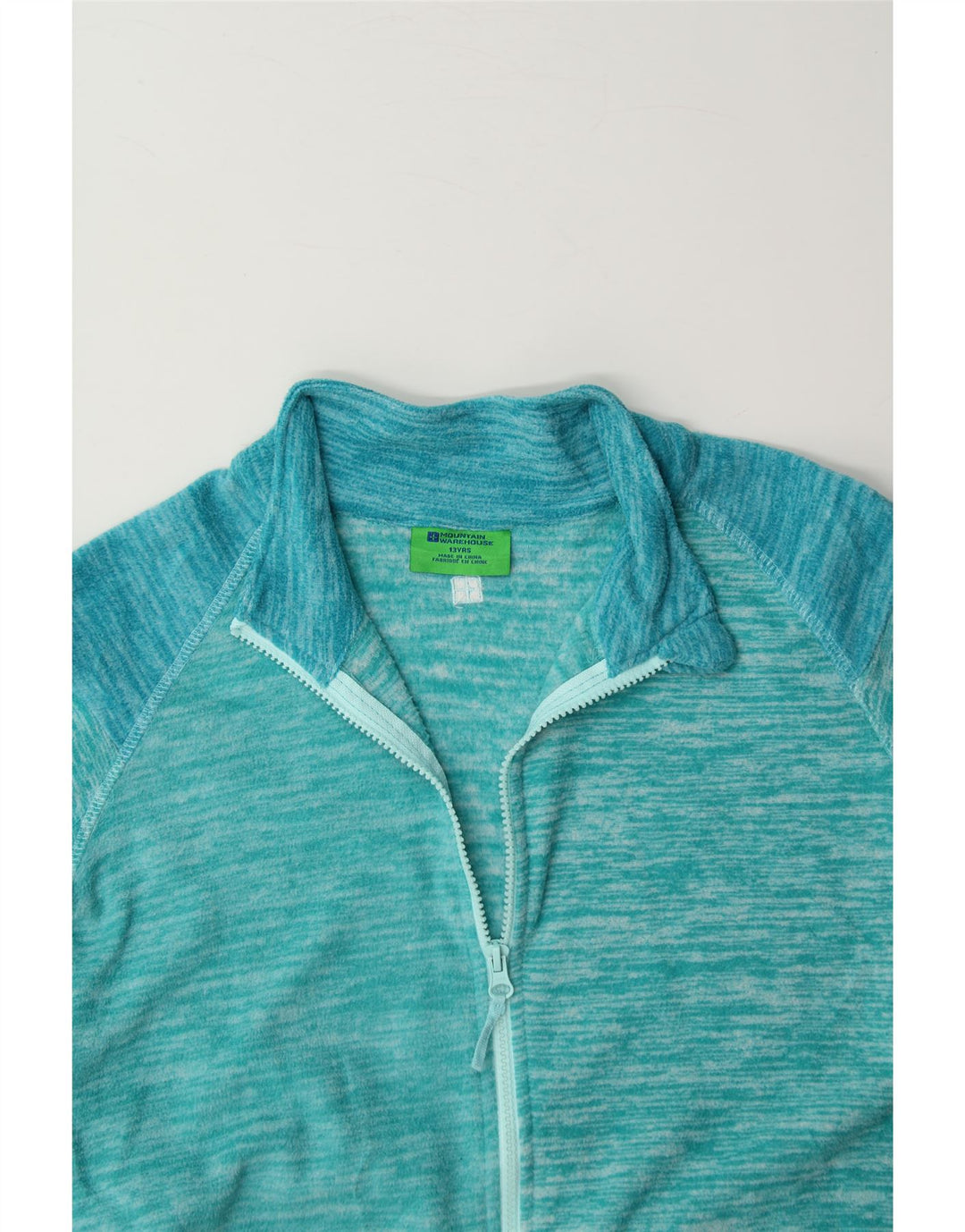 MOUNTAIN WAREHOUSE Boys Fleece Jacket 12-13 Years Blue Polyester Vintage Mountain Warehouse and Second-Hand Mountain Warehouse from Messina Hembry 