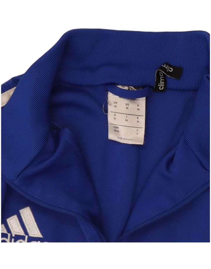 ADIDAS Maglia da tuta da uomo Climalite Pullover Blu medio color block