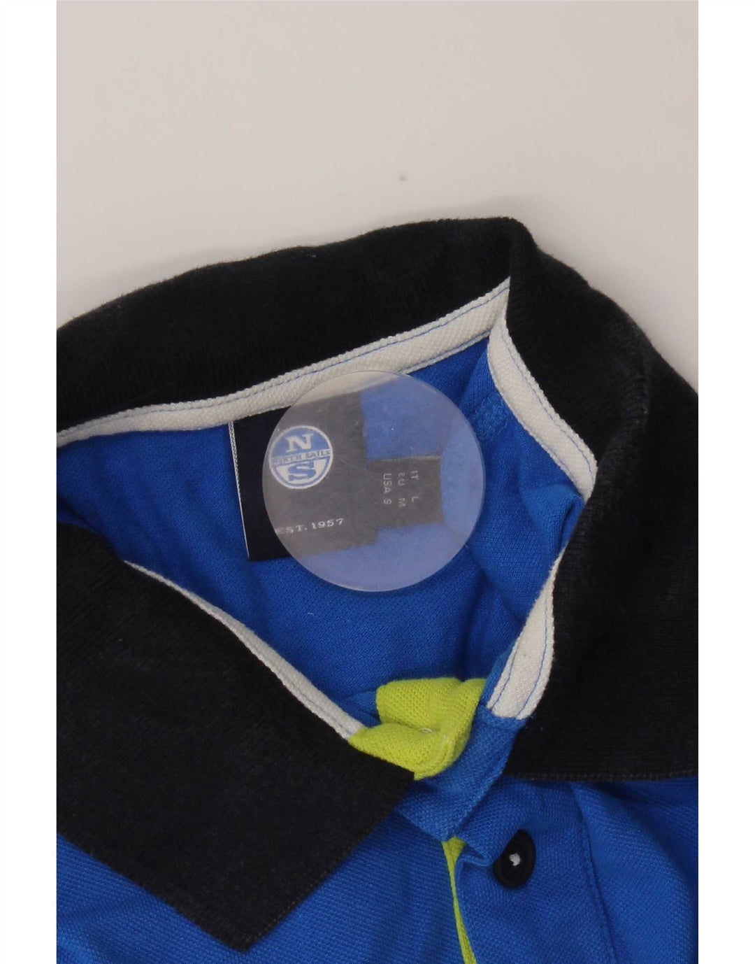 Polo da uomo North Sails Small Blue Colourblock