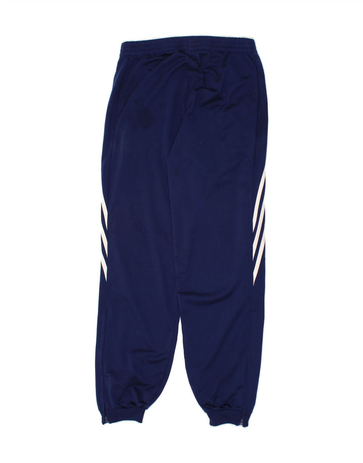 ADIDAS Mens Tracksuit Trousers Joggers Small  Navy Blue Polyester Vintage Adidas and Second-Hand Adidas from Messina Hembry 