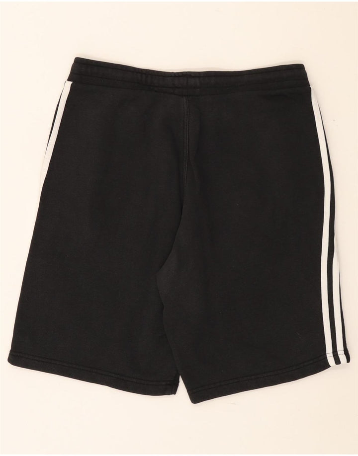 Pantaloncini sportivi da uomo ADIDAS medio cotone nero