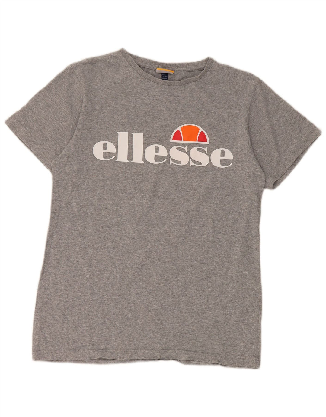 T-shirt grafica da donna Ellesse Top UK 8 Small Grigia
