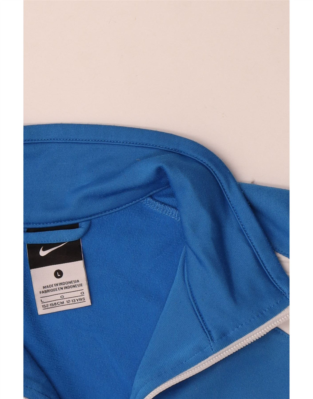 Giacca da tuta Nike da ragazzo, 12-13 anni, grande, in poliestere color block blu