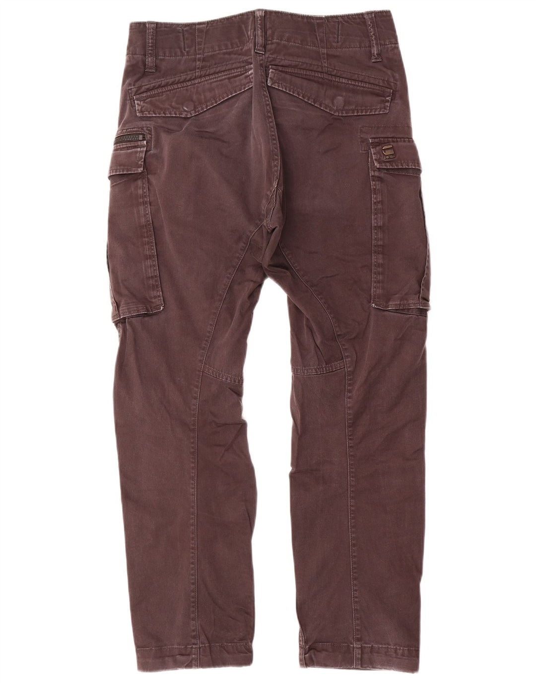 Pantaloni cargo dritti da uomo G-Star W28 L30 cotone grigio