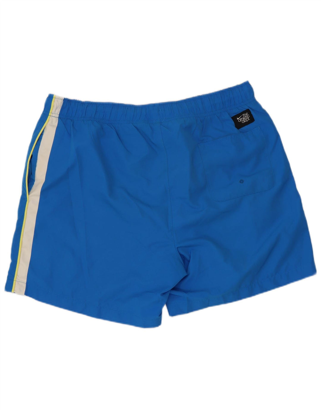 Pantaloncini da bagno da uomo Nike Large blu in poliestere color block