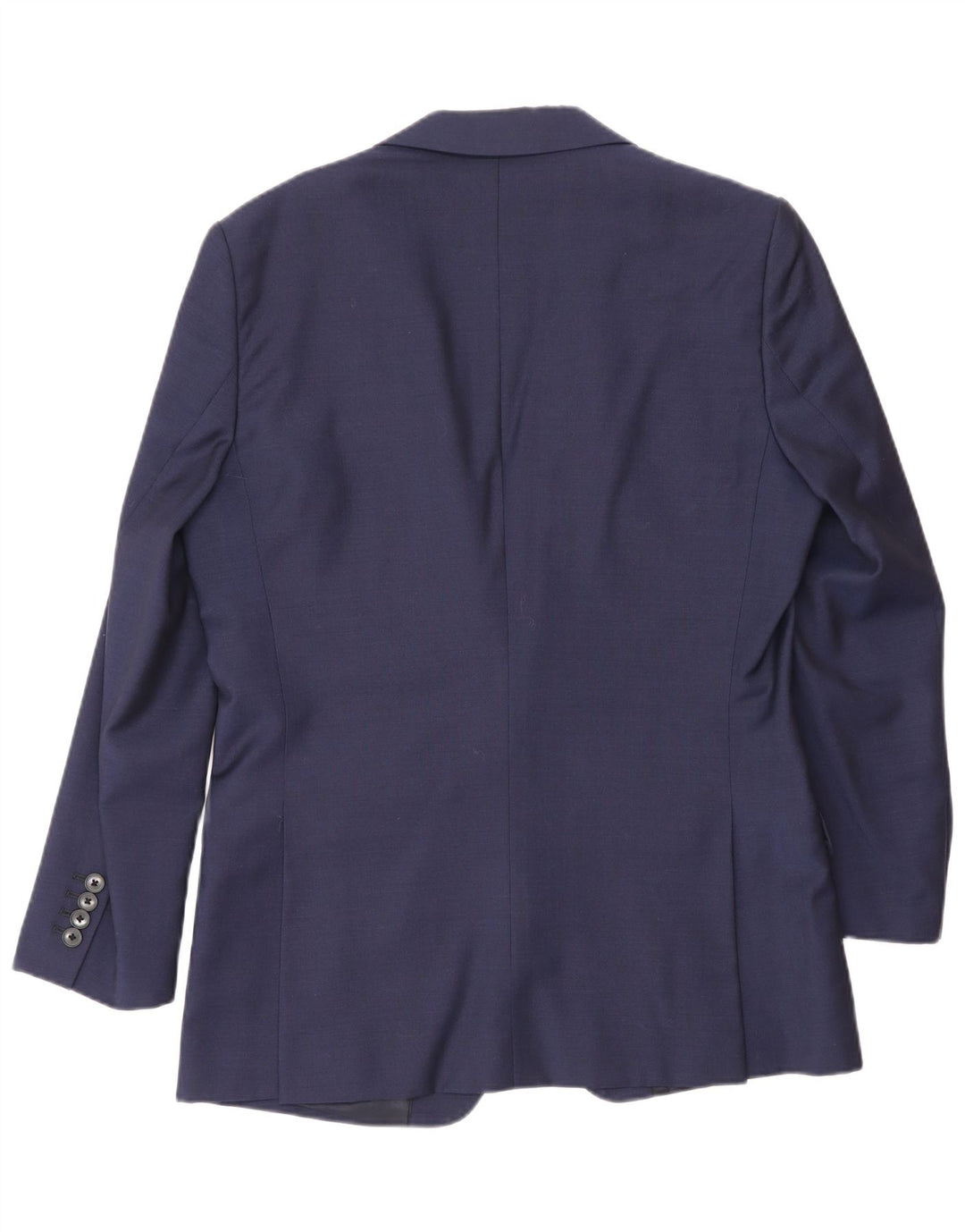 Giacca blazer da uomo a 1 bottone Reiss UK 38 media lana blu navy