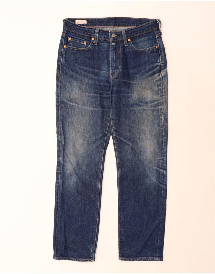 LEVI'S Jeans dritti da uomo 514 W30 L30 cotone blu