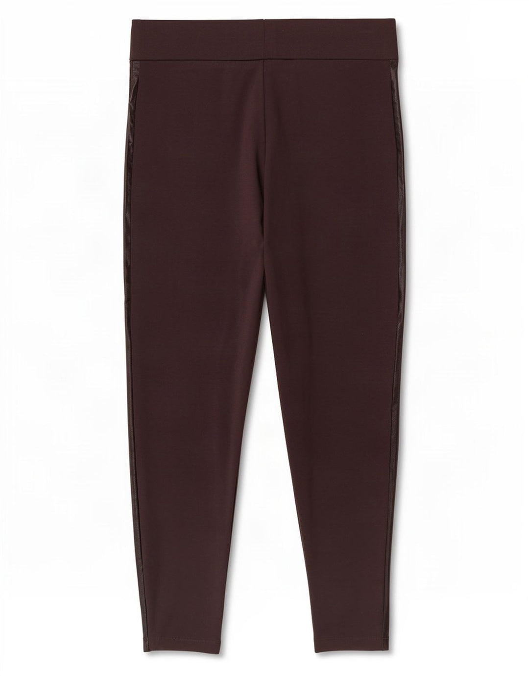 Leggings corti da donna Marks & Spencer UK 12 Viscosa bordeaux medio