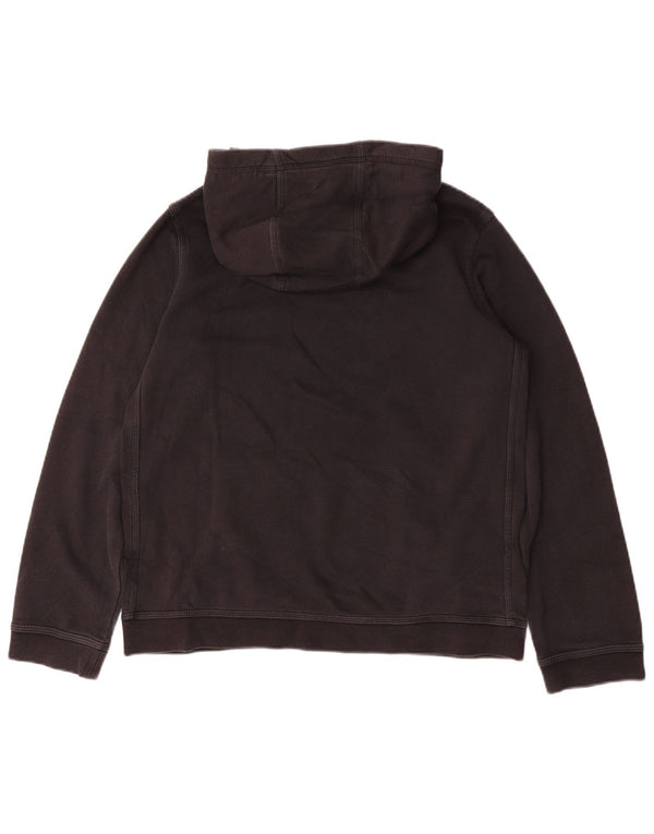 Felpa con cappuccio grafica Nike da bambino 13-14 anni XL in cotone nero sportivo